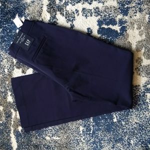 NWT SZ 10 GAP High rise slim boot cut pant